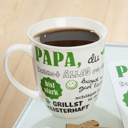 Porzellan Jumbo-Tasse 'Papa'