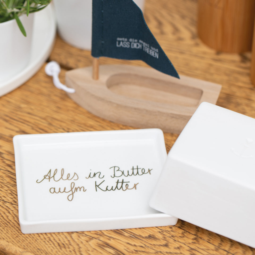 Butterdose "Anker" klein