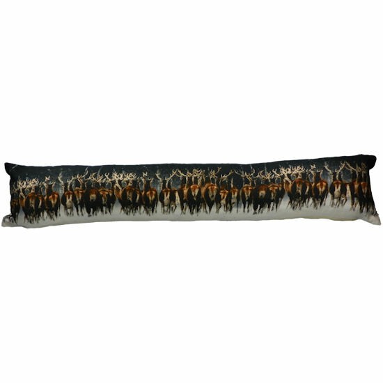 Kanevas Draft Excluder - Deer Running